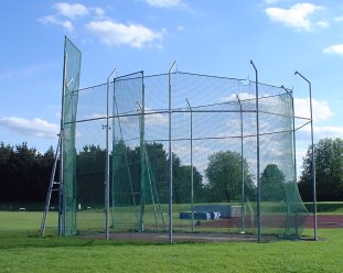 Throwing Cage for Athletes